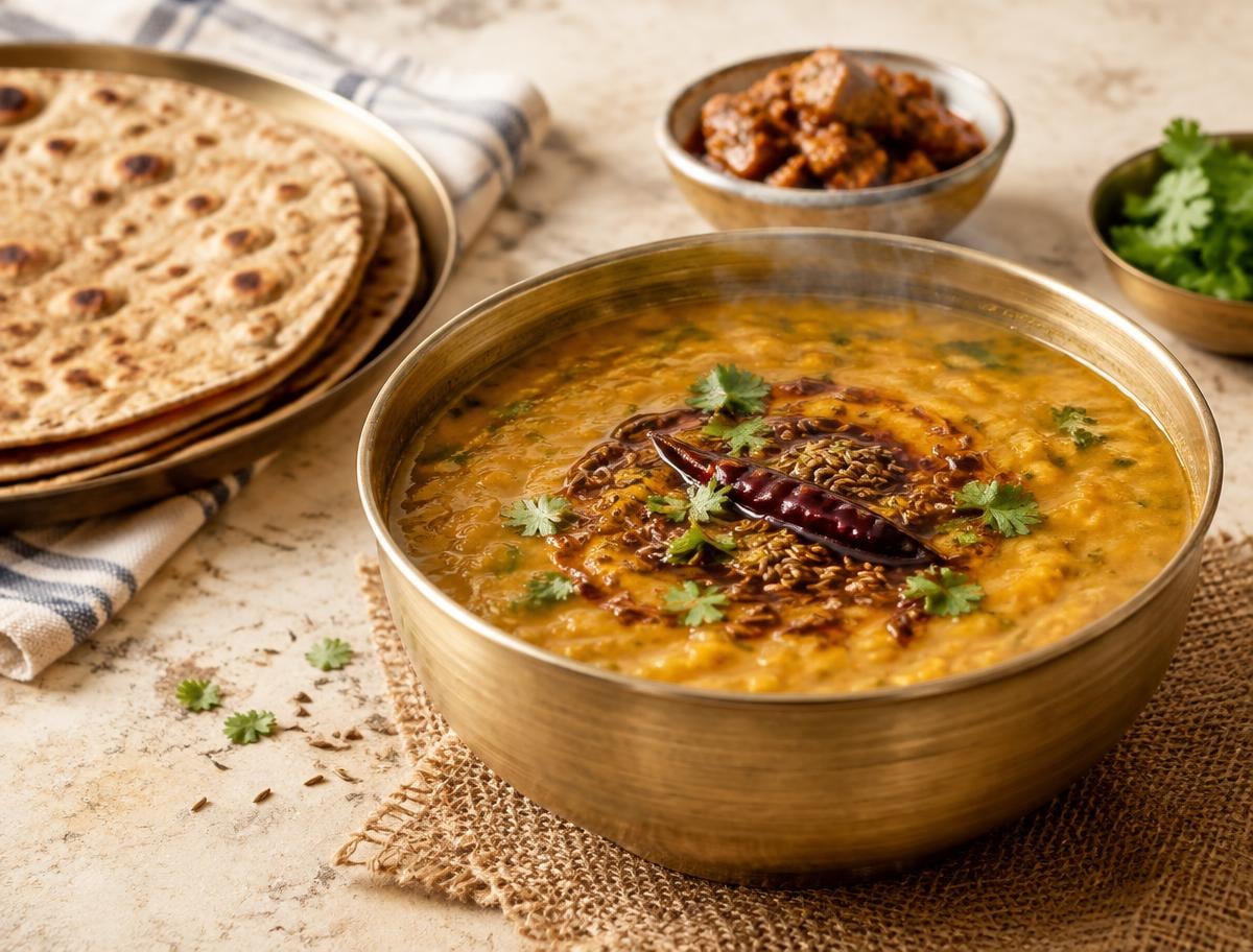 Dal Tadka Thali